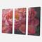Designart - Vivid Pink Peonies I - Shabby Chic Gallery-wrapped Canvas